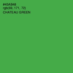 #45AB48 - Chateau Green Color Image